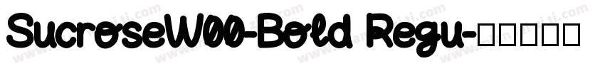 SucroseW00-Bold Regu字体转换